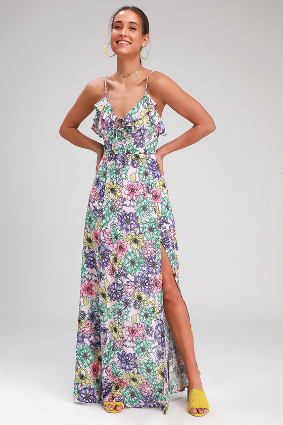 Bright Yellow Taffeta Dress